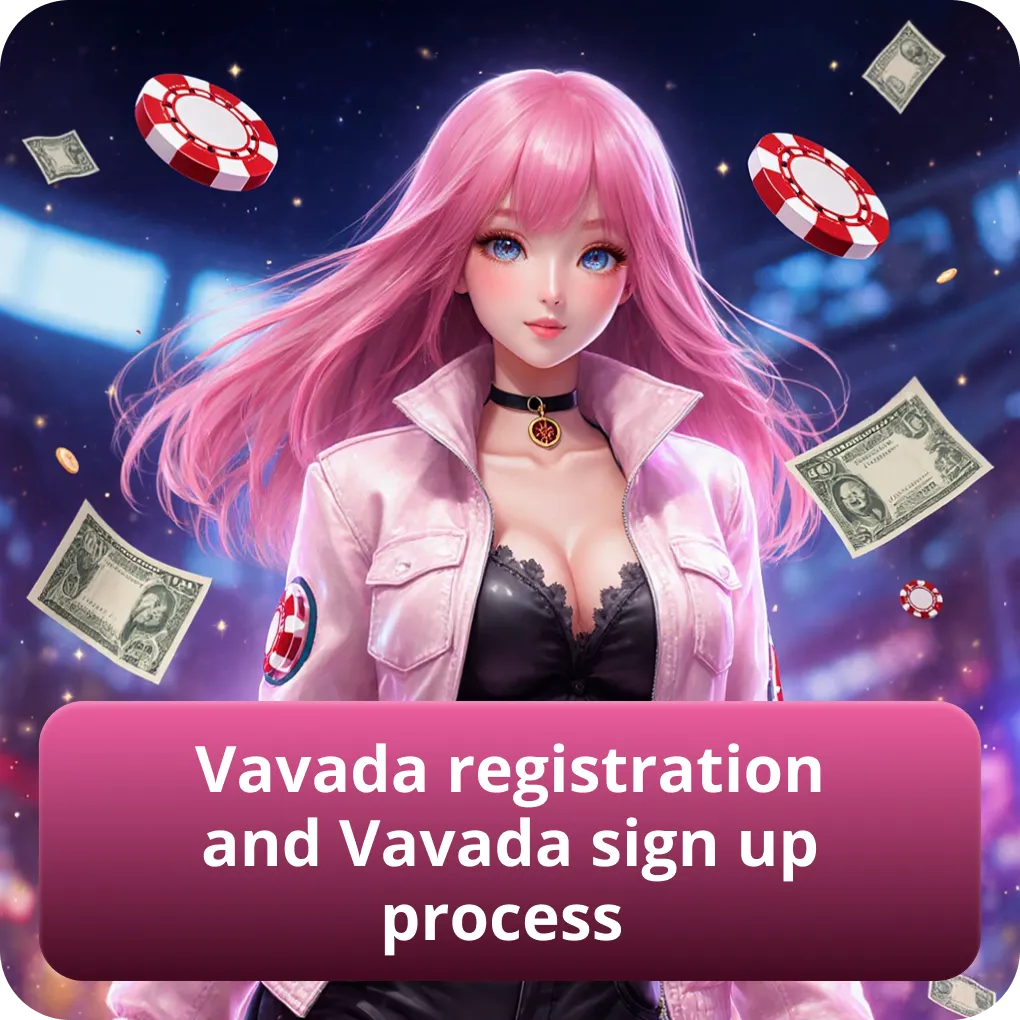 Vavada registration and Vavada sign up process